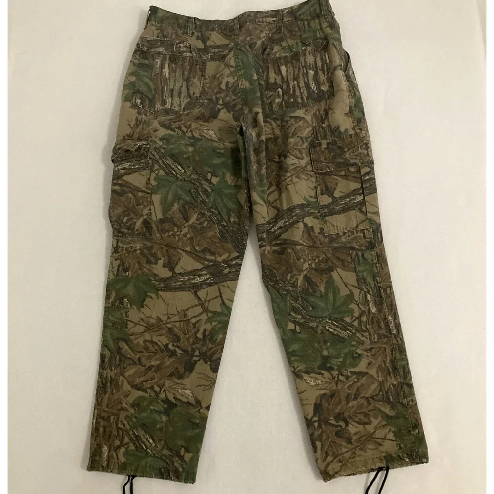 Vtg Realtree Camouflage Cargo Pants Mens 38x31 Ripstop Hunting Outdoors Gorpcore